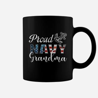 Proud Navy Grandma Military Grandma Coffee Mug - Seseable