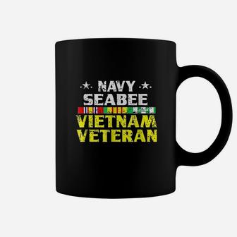 Proud Navy Seabee Vietnam Veteran Coffee Mug - Seseable