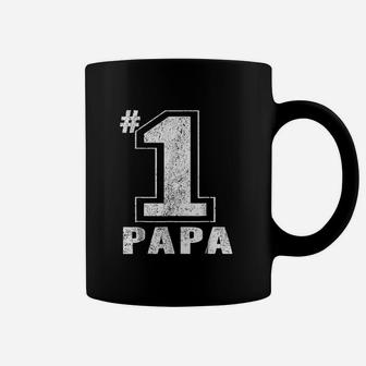 Proud Number One Papa, dad birthday gifts Coffee Mug - Seseable