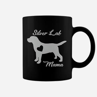 Proud Silver Lab Mama Mom Labrador Retriever Coffee Mug - Seseable