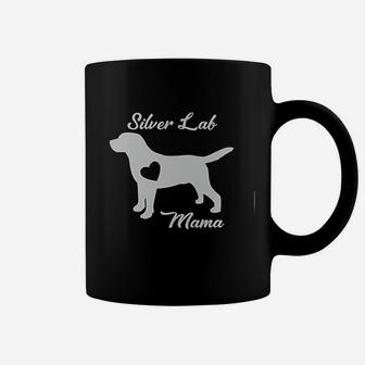 Proud Silver Lab Mama Mom Labrador Retriever Gifts Coffee Mug - Seseable