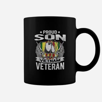 Proud Son Of A Vietnam Veteran Military Coffee Mug - Seseable
