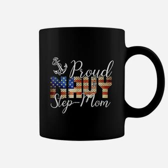 Proud Step Mom Army Veterans Day Coffee Mug - Seseable