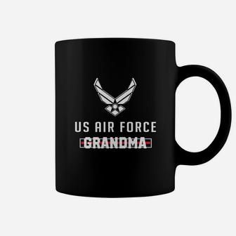 Proud Us Air Force Grandma Military Pride Coffee Mug - Seseable