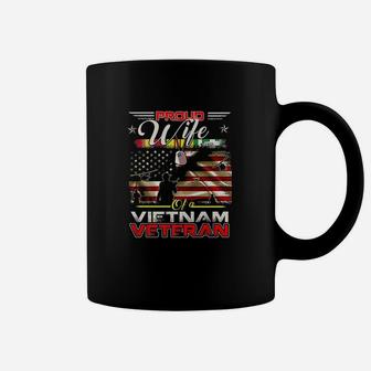 Proud Wife Of Vietnam Veteran Coffee Mug - Seseable