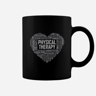 Pt Physical Therapy Heart Gift Therapist Month Coffee Mug