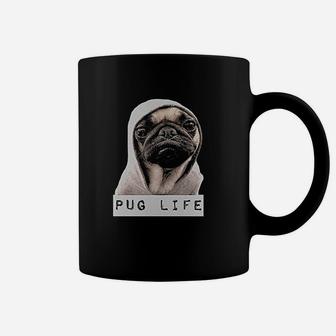 Pug Life Funny Thug Lifes Coffee Mug - Seseable