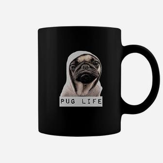 Pug Life Funny Thug Lifes Coffee Mug | Seseable FR