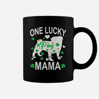 Pug One Lucky Mama Coffee Mug - Seseable