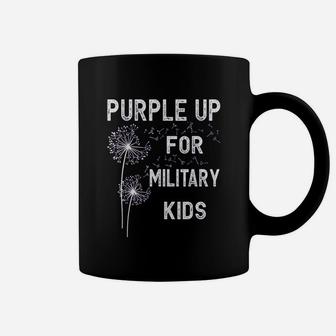 Purple Up For Military Kids Coffee Mug - Seseable