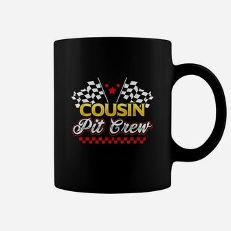 Race Car Birthday Party Racing Family Cousin Pit Crew Coffee Mug - Seseable