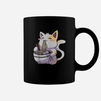 Ramen Cat Kawaii Neko Anime Cute Japanese Gift Coffee Mug - Seseable