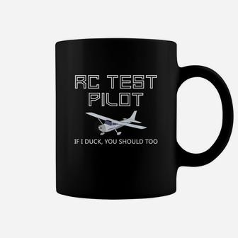 Rc Plane Test Pilot Funny Radio Control Hobby T-shirt Coffee Mug - Seseable