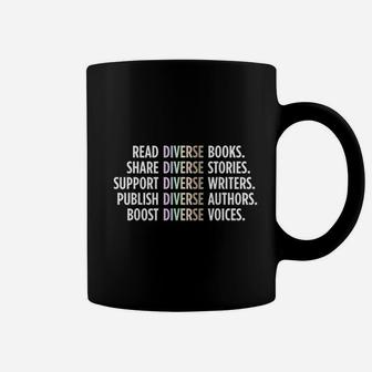 Read Diverse Books Bookish Publishing Diversity Writing Coffee Mug - Seseable