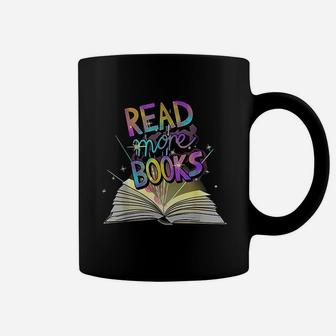 Read More Books English Teacher Reading Encouragement Gift Coffee Mug - Seseable