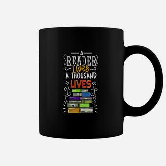Reading Book Reader Gift Student Teacher Coffee Mug - Seseable