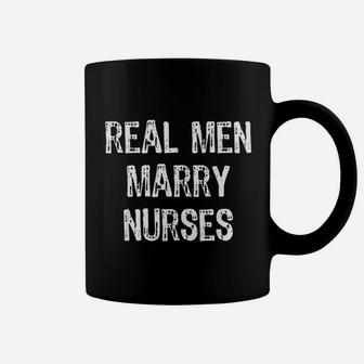 Real Men Marry Nurses Future Husband Gift Christmas Coffee Mug - Seseable