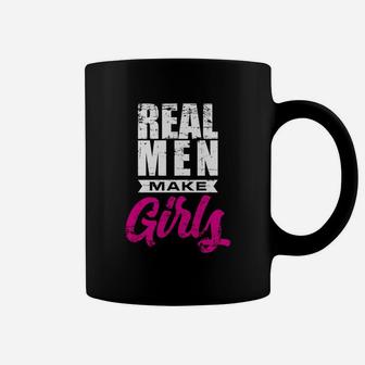 Real Menmakes Girl Father Funny New Dad Gif Coffee Mug - Seseable