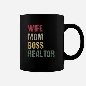 Realtor Mom Shirt Wife Mom Boss Realtor Coffee Mug - Seseable