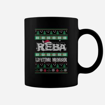 Reba Ugly Christmas Sweaters Lifetime Member Coffee Mug - Seseable