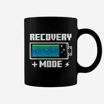 Recovery Mode Get Well Soon Funny Injury Surgery Gift Quotes Coffee Mug - Seseable