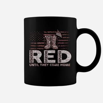 Red Friday Military Until They Come Home Coffee Mug - Seseable
