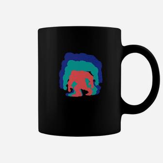 Red Green Purple Bigfoot Family Retro Funny Gift Coffee Mug - Seseable