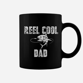 Reel Cool Dad Papas Fishing Buddy Great Gift For A Father Funny Fisherman Joke Coffee Mug - Seseable