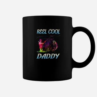 Reel Cool Daddy Shirt Fathers Day Gifts For Fishing Lover Premium Coffee Mug - Seseable
