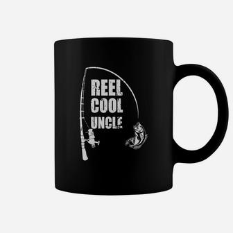 Reel Cool Uncle Great Gift Fishing For Uncle Coffee Mug - Seseable