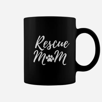 Rescue Dog Cat Mom Animal Rescue Adoption Coffee Mug - Seseable
