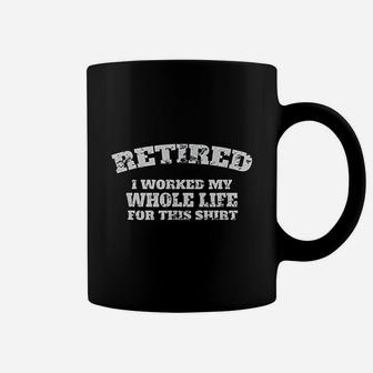 Retired 2021 Funny Retirement Gift For Women Men Coffee Mug - Seseable
