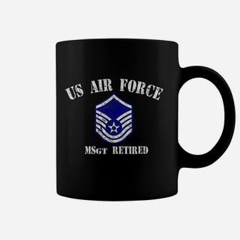 Retired Air Force Master Sergeant Military Veteran Coffee Mug - Seseable