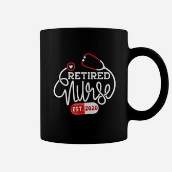 Retired Nurse Mom Coffee Mug - Seseable