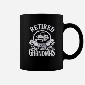 Retirement Grandma Gift Retired Teacher Teachers Day Coffee Mug - Seseable