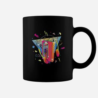 Retro 80s Walkman Music Cassette Player Eighties Coffee Mug - Seseable