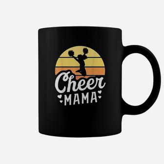 Retro Cheer Mama Cheerleader Mom Gifts Coffee Mug - Seseable