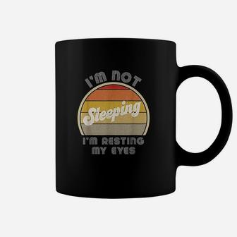 Retro Dad Joke With Funny Sayings On Them For Dad From Sons Coffee Mug - Seseable