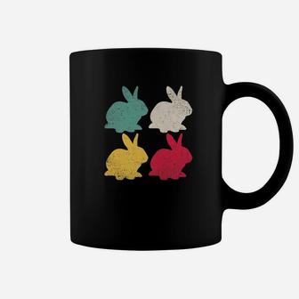Retro Easter Bunny Rabbit Vintage Men Dad Kids Women Coffee Mug - Seseable