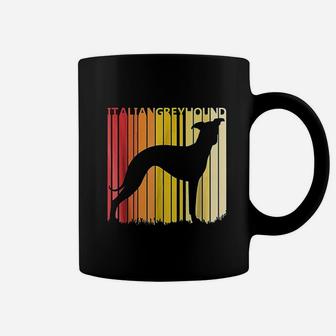 Retro Italian Greyhound Dog Merry Christmas Gift Coffee Mug - Seseable