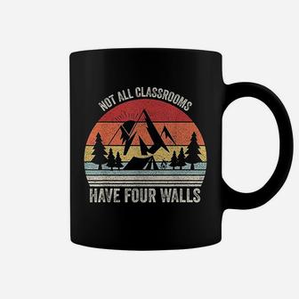 Retro Not All Classrooms Have Four Walls Homeschool Mom Dad Coffee Mug - Seseable
