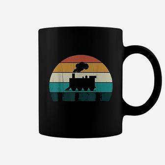 Retro Train Vintage Railcar Locomotive Train Lover Gift Coffee Mug - Seseable