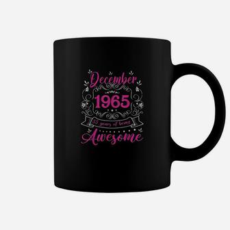 Retro Vintage December 1965 57th Birthday Gift 57 Years Old Coffee Mug - Seseable