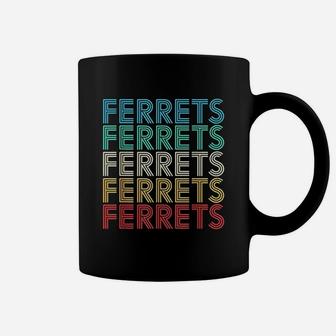 Retro Vintage Ferret Coffee Mug - Seseable