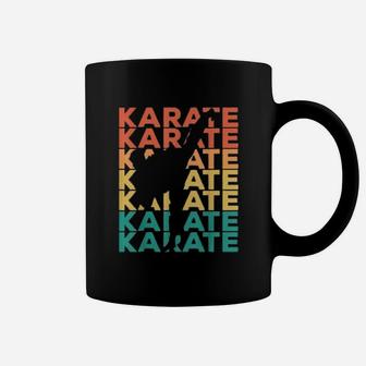 Retro Vintage Karate Gift For Karateka Coffee Mug - Seseable