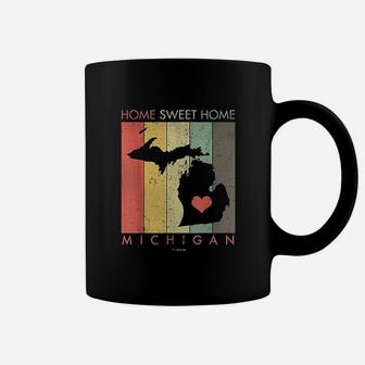 Retro Vintage Michigan Coffee Mug - Seseable