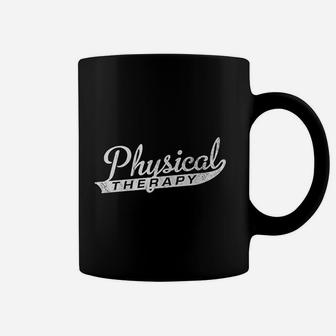 Retro Vintage Physical Therapy Month Therapist Gift Coffee Mug - Seseable