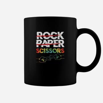 Rock Paper Scissors Lesbian Couple Lgbtq Pride Month Coffee Mug - Seseable