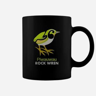 Rock Wren New Zealand Bird T-shirt Coffee Mug - Seseable