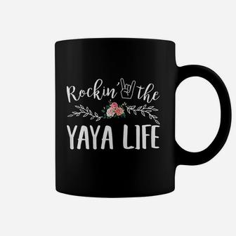 Rockin The Yaya Life Mothers Day Coffee Mug - Seseable